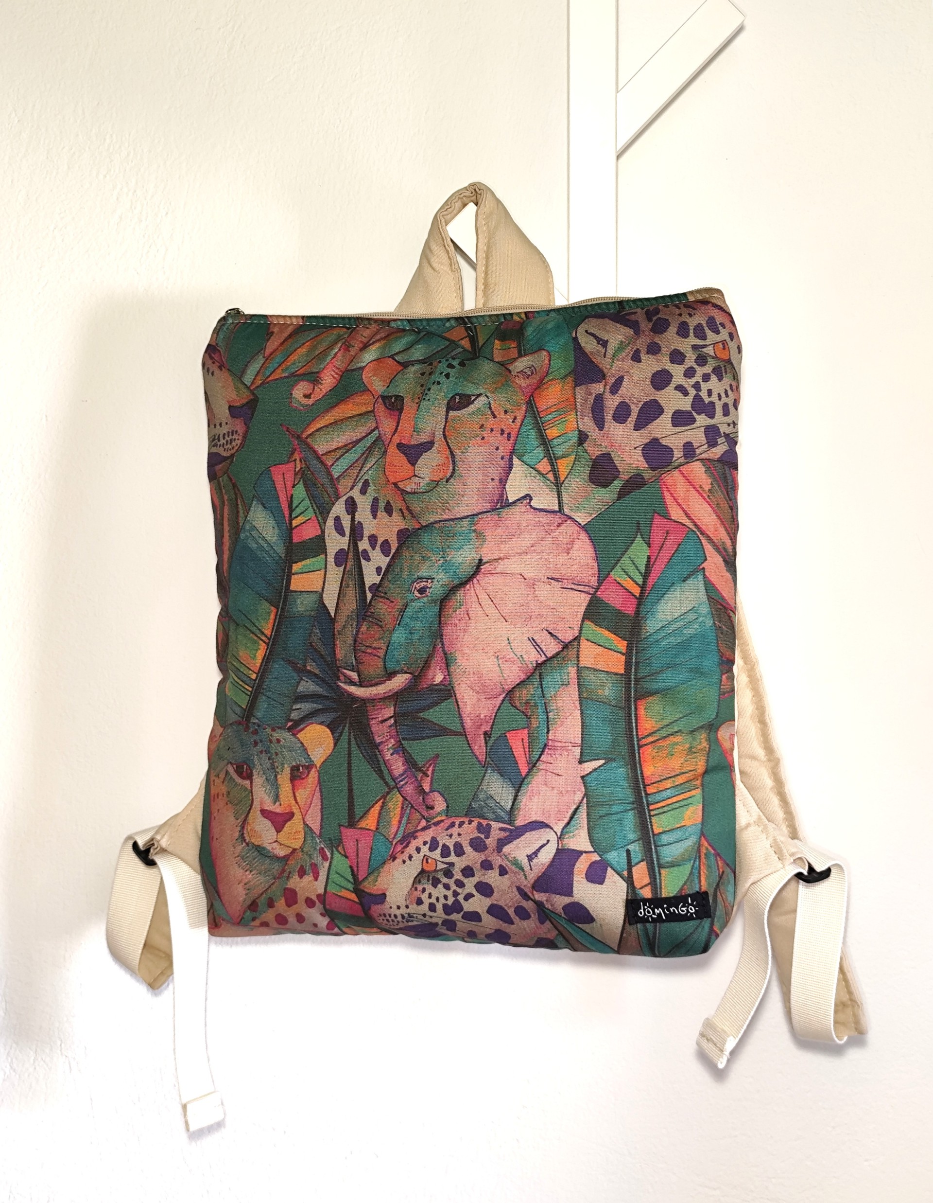 Savanna Squad Puffer Backpack Medium